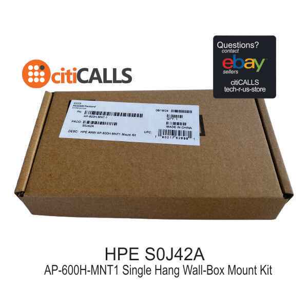 HPE S0J42A ANW AP-600H-MNT1 Mount - Network device mounting kit