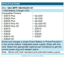 Zebra SAC-MPP-1BCHGUS1-01 1-Slot Battery Charger - 1 - Proprietary Battery Size