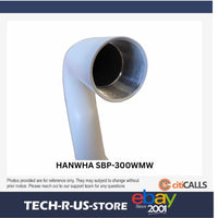 Hanwha SBP-300WMW Aluminum Gooseneck Wall Mount Bracket PT01-005154E White