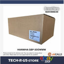 Hanwha SBP-300WMW Aluminum Gooseneck Wall Mount Bracket PT01-005154E White