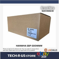Hanwha SBP-300WMW Aluminum Gooseneck Wall Mount Bracket PT01-005154E White