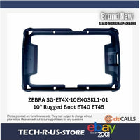 Zebra SG-ET4X-10EXOSKL1-01 Rugged Boot Exoskeleton for 10" ET40 and ET45 Tablet
