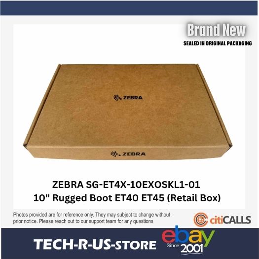 Zebra SG-ET4X-10EXOSKL1-01 Exoskeleton Rugged Boot for 10" ET40 ET45 Tablet
