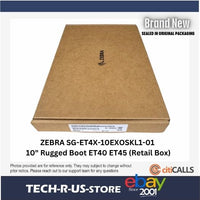 Zebra SG-ET4X-10EXOSKL1-01 Rugged Boot Exoskeleton for 10" ET40 and ET45 Tablet