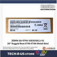 Zebra SG-ET4X-10EXOSKL1-01 Rugged Boot Exoskeleton for 10" ET40 and ET45 Tablet