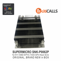 Supermicro Fan SNK-P0062P 1U H11 AMD EPYC 7000 SP3 CPU Heat Sink Brown Box
