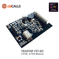Yeastar YST-SO 2M SO2 Analog 1 FXO 1 FXS Module for S20 S200 S300 P550 P560 P570