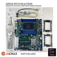 ASRock SPC741D8-2L2T/BCM MB CEB BCM C741 Xeon LGA4677 DDR5 M.2 SATA 10Gbe-RJ45