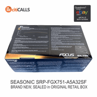 Seasonic SRP-FGX751-A5A32SF FOCUS V4 750W GX750 80+ Gold ATX Fully Modular Power