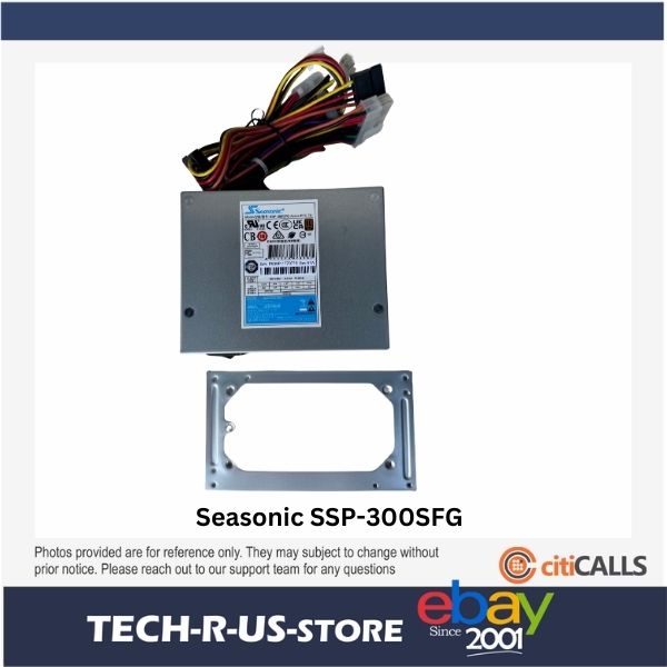 Seasonic SSP-300SFG 300W SFX 80+ Gold Active PFC Slim Design Silent Power Supply