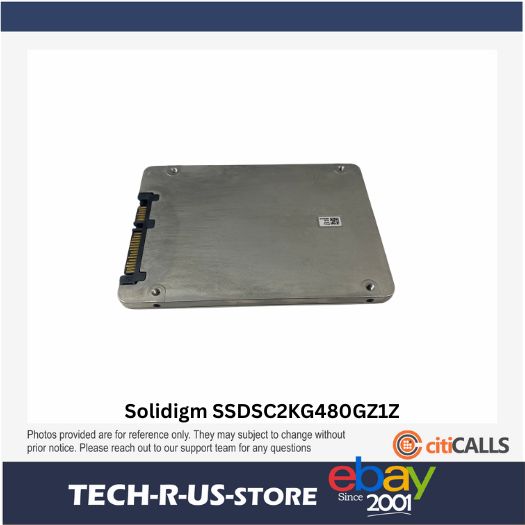 Solidigm SSDSC2KG480GZ1Z SSD - D3-S4620 480GB 2.5 SATA 6Gb s 3D4 TLC Bare