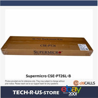 Supermicro CSE-PT26L-B 4U Rackmount Rail Kit Black Accessory