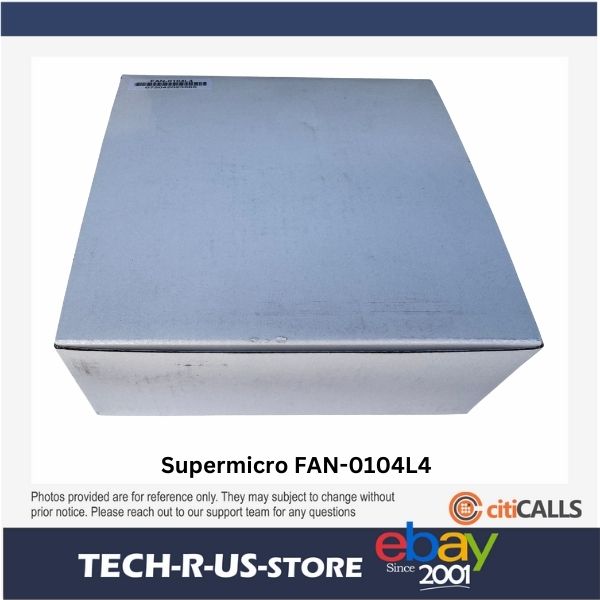 Supermicro FAN-0104L4 80X25MM 4-PIN PWM FAN W/HUS FOR SC743 retail