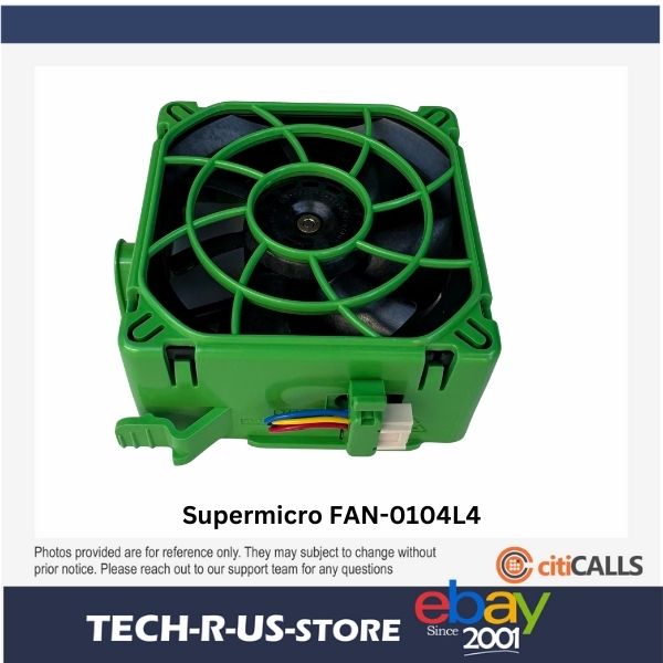Supermicro FAN-0104L4 80X25MM 4-PIN PWM FAN W/HUS FOR SC743 retail