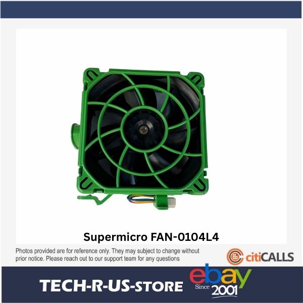 Supermicro FAN-0104L4 80X25MM 4-PIN PWM FAN W/HUS FOR SC743 retail