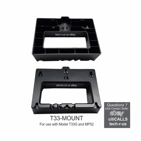 Yealink T33-MOUNT WMB-T33G Wall Mount Bracket for T33G, MP52-TEAMS Exact Fit