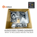 Audiocodes TEAMS-C455HDPS C455HD IP Phone Corded - Wall Mountable - Black - VoIP