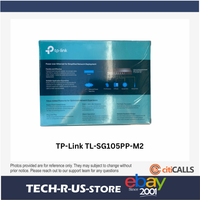 TP-Link TL-SG105PP-M2 5-Port 2.5G Desktop Switch with 4-Port PoE++ 5.0 Ports