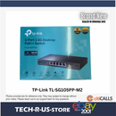 TP-Link TL-SG105PP-M2 5-Port 2.5G Desktop Switch with 4-Port PoE++ 5.0 Ports
