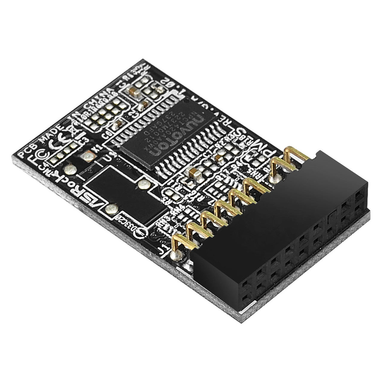 ASRock Rack TPM2-S - Trusted Platform Module (TPM) - 17 PIN connector, LPC inter