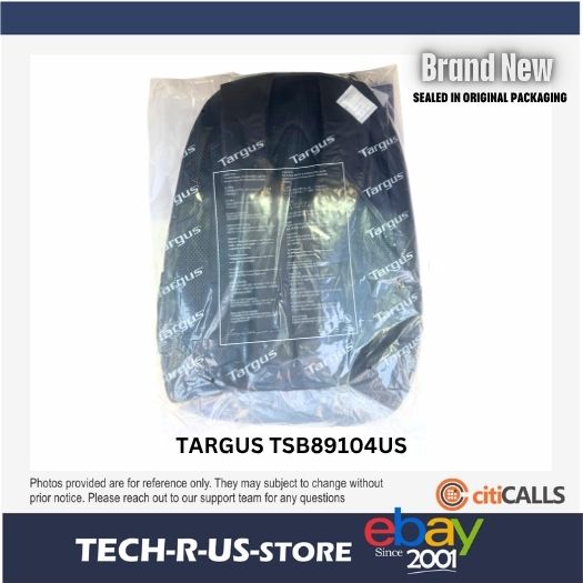 Targus Sport TSB89104US Carrying Case (Backpack) for 15.6" Notebook - Black