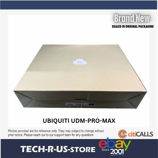 Ubiquiti Networks UDM-PRO-MAX Professional-Grade Rack-mount Cloud Gateway 10Gbps