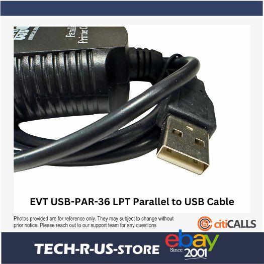 CHN USB-PAR-36 USB to 36 Pin Parallel IEEE 1284 Printer Cable 36" NEW