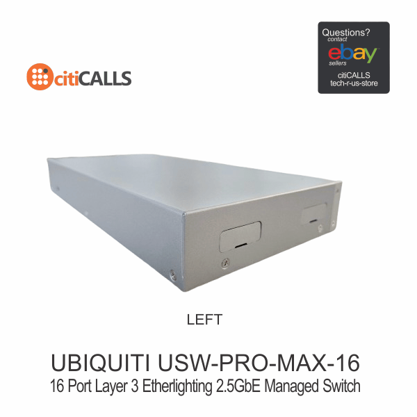 Ubiquiti Networks USW-PRO-MAX-16 Ports Pro Max Layer 3 Managed Switch Open Box