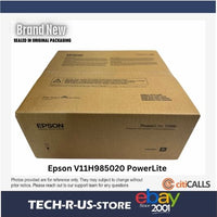 Epson V11H985020 PowerLite 119W LCD Projector 4:3 Ceiling Mnt 1280x800 HDI- USB