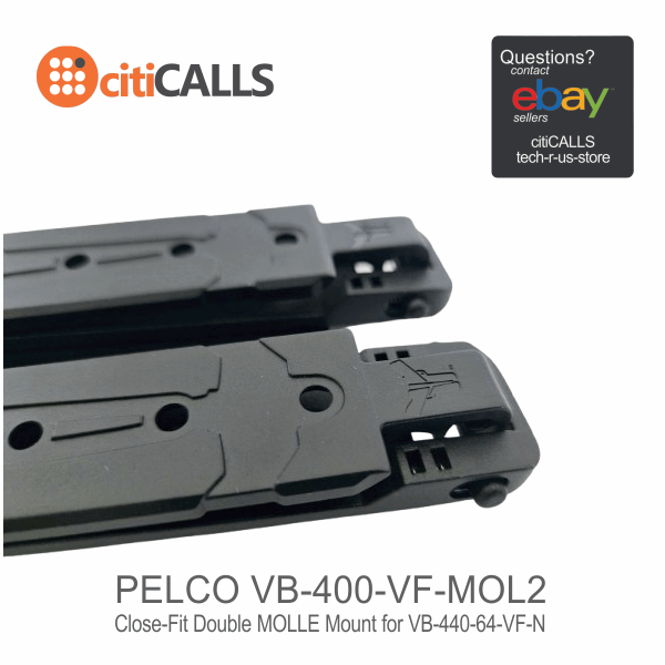 Pelco VB-400-VF-MOL2 Close-Fit Double MOLLE Mount NDAA Compliant