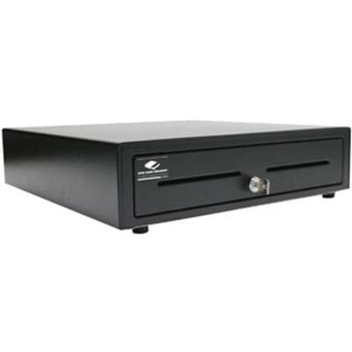 APG VB320-1-BL1616-B10 Cash Drawer Vasario Cashdrwr 1616 Black 24V 5 Bill 8 Coin