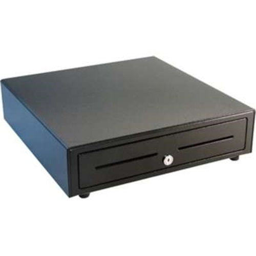 APG VB554A-BL1616 Cash Drawer Vasario Drawer 16X16 Black 24V 5 Bill 5 Coin