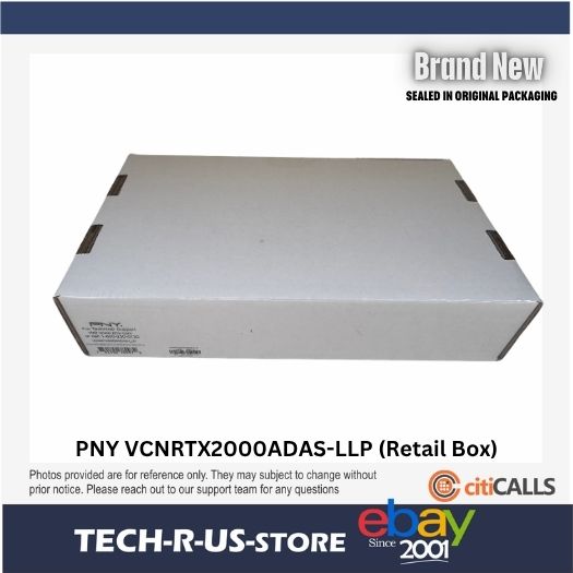 PNY VCNRTX2000ADAS-LLP NVIDIA RTX 2000E ADA Gen 16GB PCIe 4 x8 mDP Graphics Card