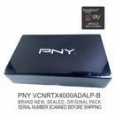 PNY VCNRTX4000ADALP-B NVIDIA RTX 4000 ADA Gen 20GB PCIe 4.0 x16 SFF Graphic Card