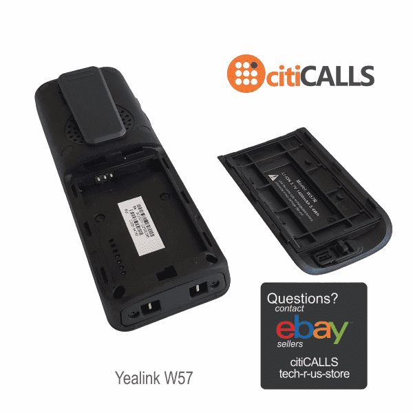 Yealink - W57R Combiné Dect Robuste Professionnel Avec Protection Ip54 Yealink - W57R Combiné Dect Robuste Professionnel Avec Protection Ip54