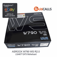 ASRock W790 WS R2.0 Motherboard - W790 LGA4677 Max2TB DDR5 PCIe EATX Retail