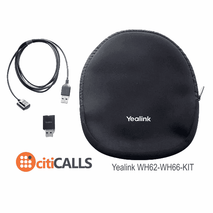Yealink WH62-WH66-Kit 1208649 Portable Accessory Kit DECT Dongle,Cable,Carry Bag