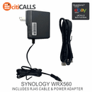 Synology WRX560 Router Dual-band Wi-Fi 6 Router 2.5GbE WAN LAN port Retail