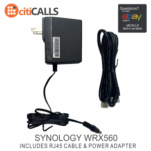 Synology WRX560 Router Dual-band Wi-Fi 6 Router 2.5GbE WAN LAN port Retail