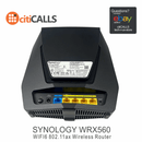 Synology WRX560 Router Dual-band Wi-Fi 6 Router 2.5GbE WAN LAN port Retail