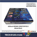 ASRock WRX80 Creator R2.0 Motherboard - AMD WRX80 Socket sWRX8 Max2048GB DDR4