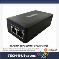 Yealink YLPOE30 330000030000 High Power Gigabit PoE+ Injector 30W