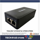 Yealink YLPOE30 330000030000 AC PoE Adapter Ethernet Cable for CP925, CP965
