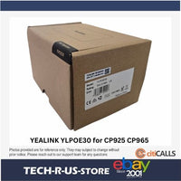 Yealink YLPOE30 330000030000 High Power Gigabit PoE+ Injector 30W