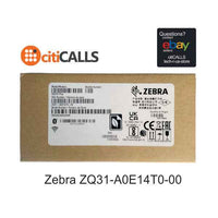 Zebra ZQ31-A0E14T0-00 Plus Mobile 1.89" Direct Thermal Printer USB BT NFC Black