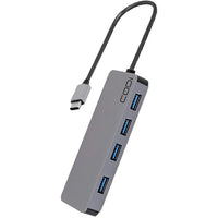 Codi A01065 5-in-1 Multi-Port Hub - USB Type C - External - 4 USB Port(s)