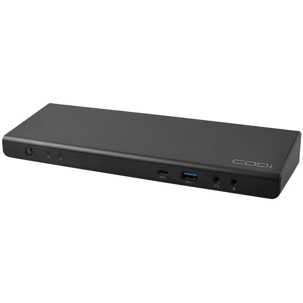 Codi A01080 Centro USB-C Triple Display Docking Station - Black