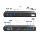 Codi A01200 Centro1200 Dual 4K Universal USB-C Docking Station