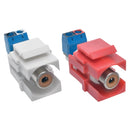 Eaton A050-000-ST-KJ RCA Female Audio to Screw Terminal Keystone Jack Kit