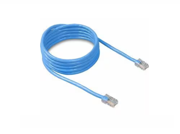 Belkin A3L781-01-BLU RJ45 Category 5e Patch Cable - RJ-45 - Male - Blue